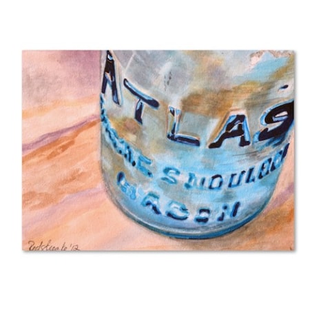 Jennifer Redstreake 'Atlas Jar' Canvas Art,24x32